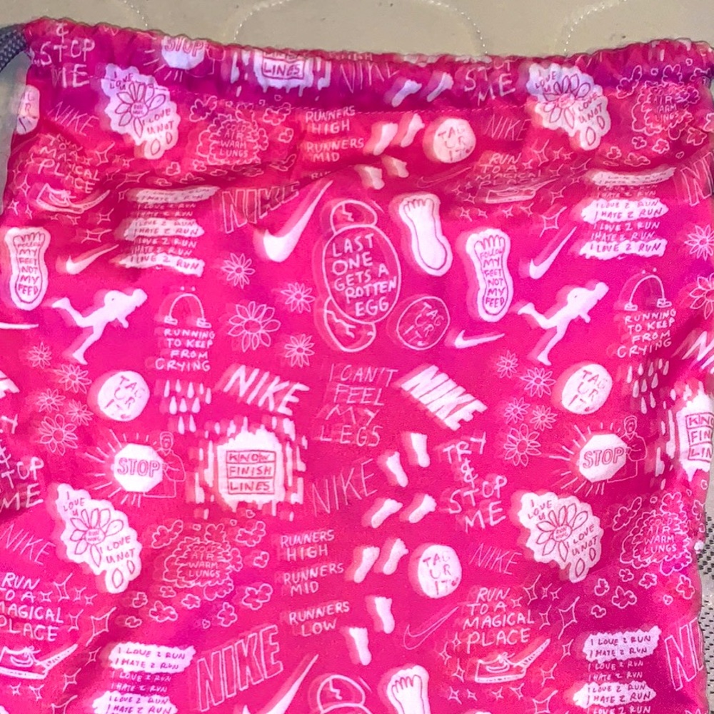 Nike drawstring bag